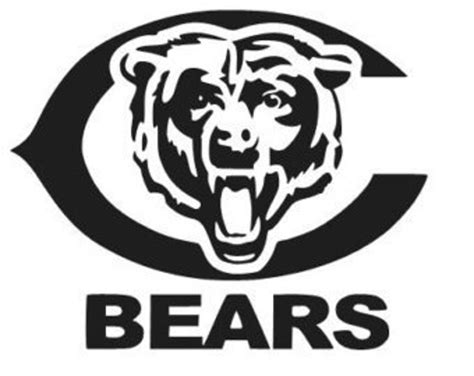 Chicago Bears Logo Football Nfl Sport Vinyl Sticker Decal Etsy