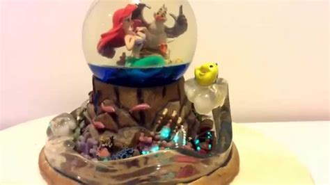 Ariel Little Mermaid Snowglobe Part Of Your World Youtube