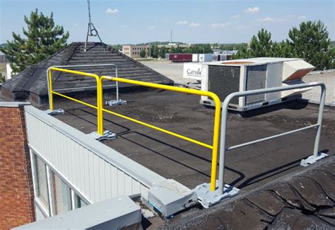 Rooftop Guardrail Systems Canada Liftsafe Fall Protection