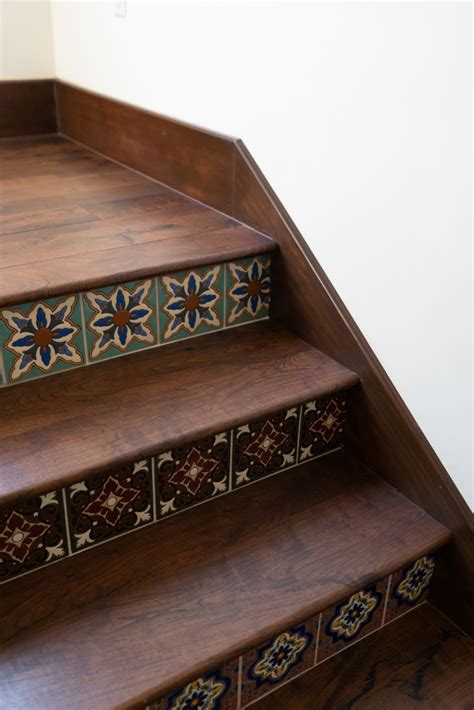 Over the past 20 years, we have carved a niche in the market for this rich, sustainable wood. Spanish Tile Stairs | Texas Mesquite Hardwood | Hardwood ...