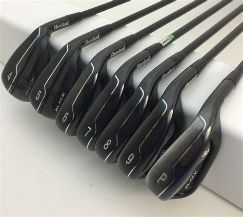 Cleveland Golf Cg Black 2015 4 Pw Irons Graphite Bassara 60 Regular
