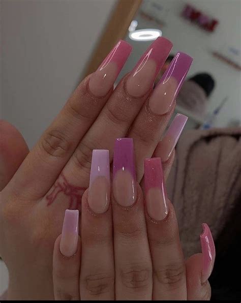 Pin By B Eaaa On Nail Inspo In 2021 Long Acrylic Nails Pink Acrylic