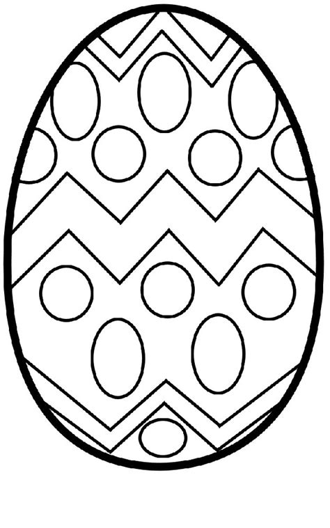 Free Printable Easter Egg Template