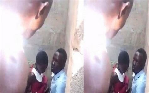 Watch Ghanaian Pupil Teacher Caught Chopping Year School Gyal Ghface Com