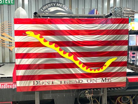 First Navy Jack Flag Shop For Metal Signs Liberty Metal And Design