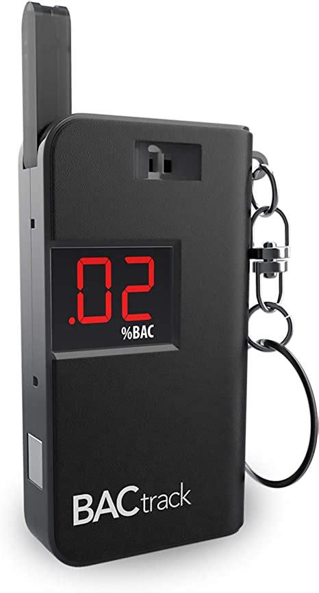 Bactrack Keychain Breathalyzer Portable Keyring Breath Alcohol Tester