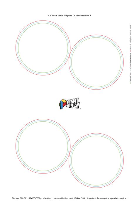 Playing Cards Formatting And Templates Print And Play