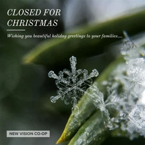 All Offices And Locations Closed In Observance Of The Christmas Holiday