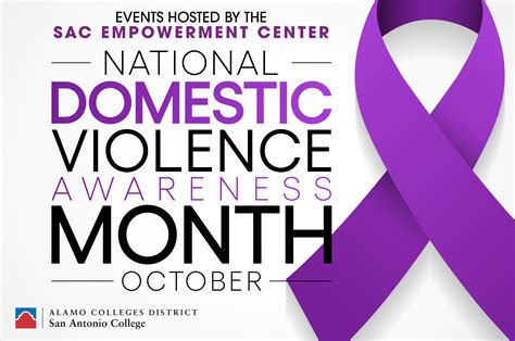 Sac Events Domestic Violence Awareness Month All Events Alamo