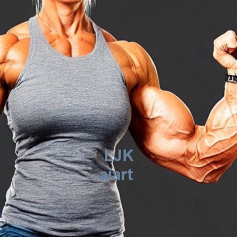 Beefy Female Bicep Ai By Laurajokover On Deviantart