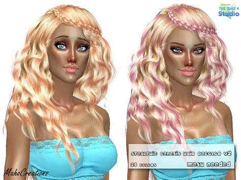 Stealthic Genesis Hair Recolor By Mahocreations At Ts