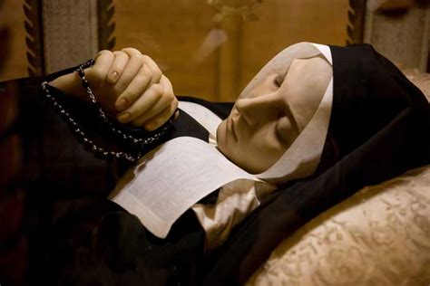 Shrine Of St Bernadette Soubirous Of Nevers France And Her Incorrupt