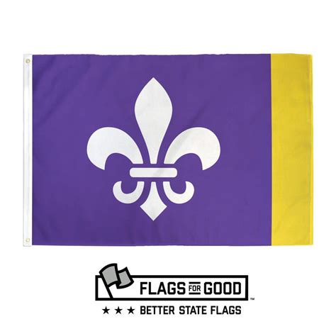 Louisiana Flag Redesign Better State Flags Flags For Good