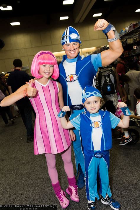 Stephanie And Sportacuses Lazytown Sdcc 2014 Dtjaaaam Cool