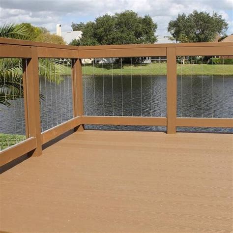 When thinking about cable rail, people often think of their deck or home exterior, to maximize the outdoor view. Insta-Rail® 42" Vertical Cable Railing System Kit | Cable ...