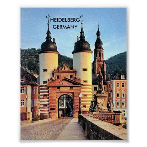 Heidelberg Germany Poster In 2022 Design Your Own