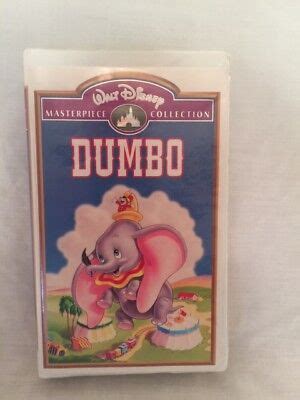 Dumbo Walt Disney Masterpiece Collection Vhs Ebay