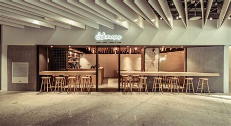 This New Coffee Shop In China Uses Wood Elements To Emulate Nature