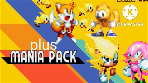 Sonic 3 Air Mania Plus Pack Com Mighty E Ray Youtube