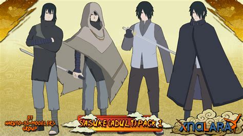 Naruto Sasuke Uchiha Adult Pack 1 For Xps By Mvegeta On Deviantart