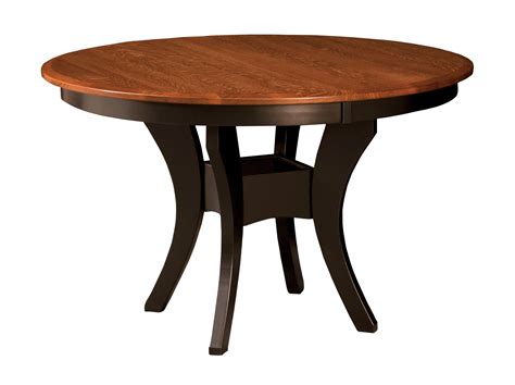 Imperial Single Pedestal Table — Everything Amish