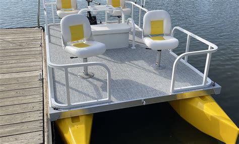Mitey Toon Mini Pontoon Boats Standard Features In Mini