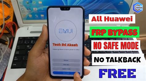 All Huawei Frp Bypass Safe Mode Bypass Google Account Lock And Emergency Backup Not Working Emui