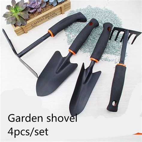Limited Offer 4pcsset Gardening Tools Diy Mini Garden Shovel Dual Claw