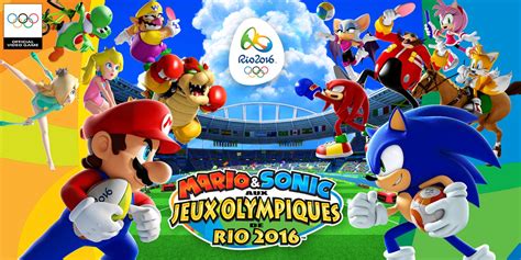 Mario And Sonic Aux Jeux Olympiques De Rio 2016™ Jeux Wii U Jeux