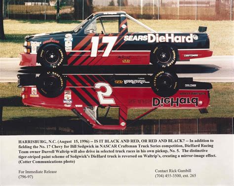 1996 Sears Diehard Silverado By Ken Huff Trading Paints