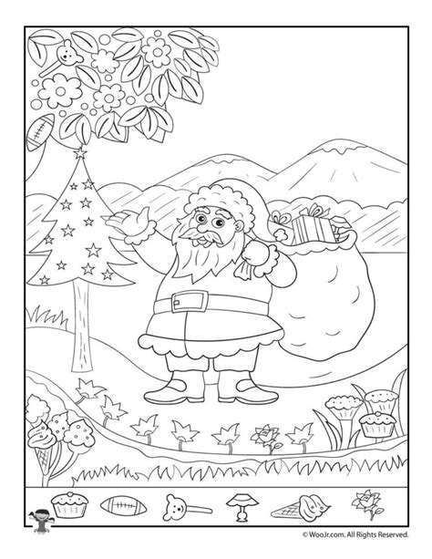 Christmas Hidden Pictures For Kids