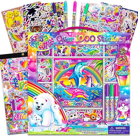 Buy Lisa Frank Sticker Super Pack Lisa Frank Sticker Box And Sticker