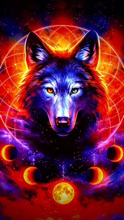 Share 64 Red Wolf Wallpaper Incdgdbentre