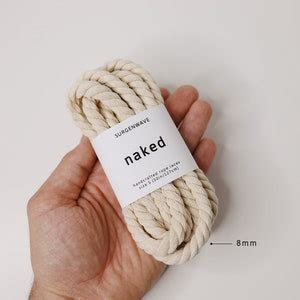 Thick Rope Shoelaces Naked Beige Color Twisted Shoelaces Etsy