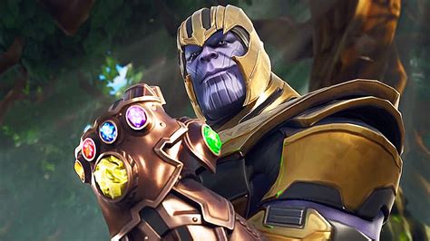 Ya Pueden Ser Thanos De Avengers Infinity War En Fortnite Battle Royale