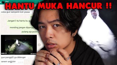 Hantu Sepeda Muka Hancur 😱 Reaction Chat Story Horror Youtube
