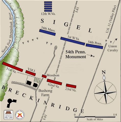 Maps Va Museum Of The Civil War Virginia Military Institute