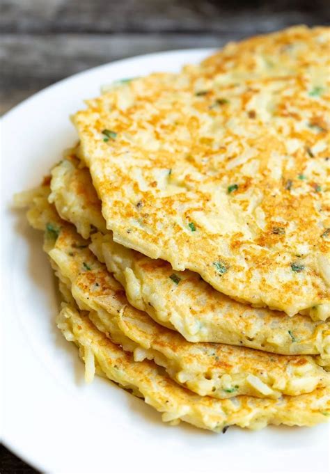 Irish Boxty Potato Pancake Recipe Served With Savory Mushrooms And