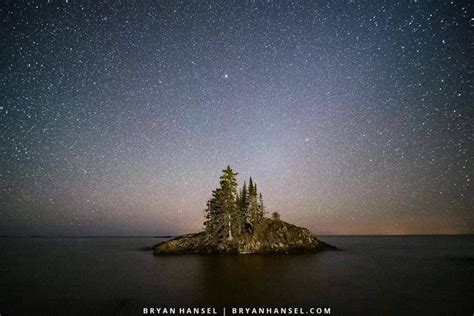 Measuring Dark Night Skies In Quetico Superior A First Step In Light