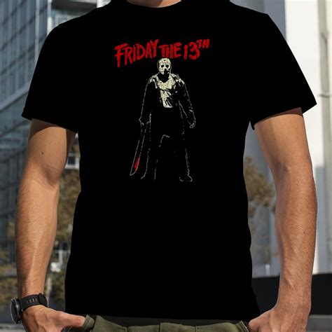 Jason Voorhees Machete Friday The 13th T Shirt