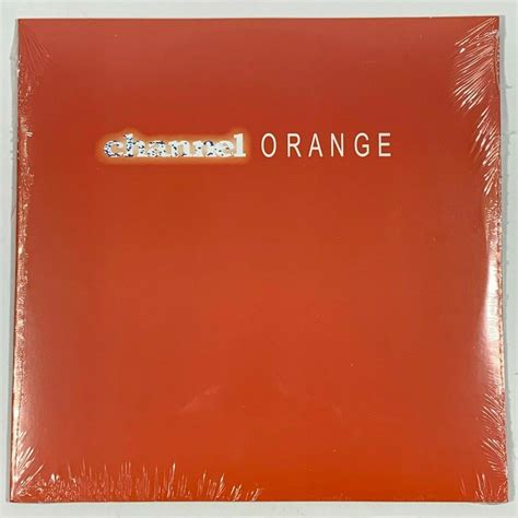 Frank Ocean Channel Orange 2lp Vinyl Limited Orange 12 Record A To Z Wax