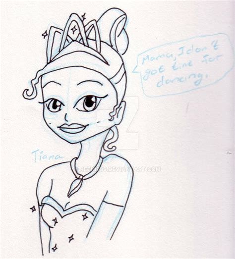 Princess And The Frog Tiana By Reenie89 On Deviantart