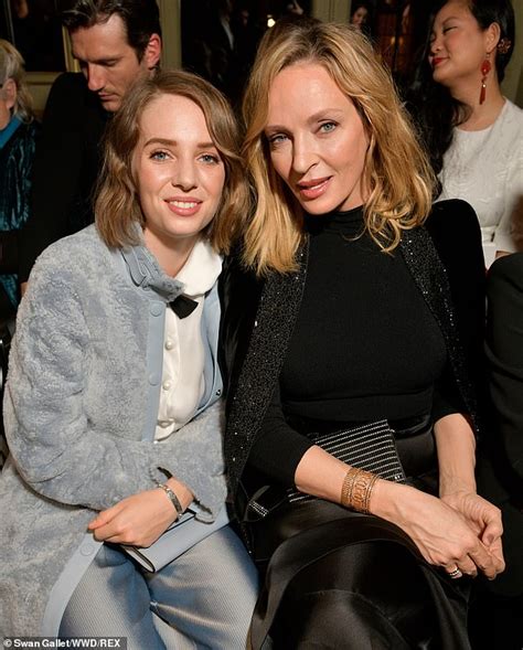 Uma Thurman Reveals She Was Nervous About Daughter Maya Hawke Becoming An Actress Daily Mail