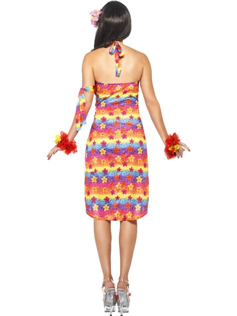 Adult Hawaiian Party Girl Fancy Dress Costume Sexy Luau Ladies Womens Female Bn Ebay