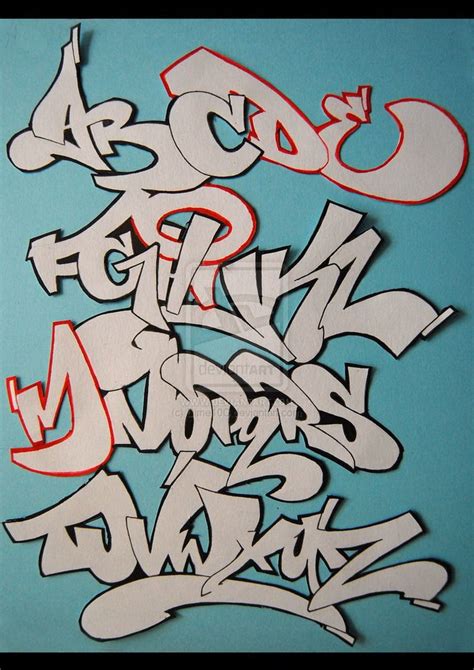 Graffiti Alphabet Graffiti Art Letters Graffiti Alphabet Graffiti