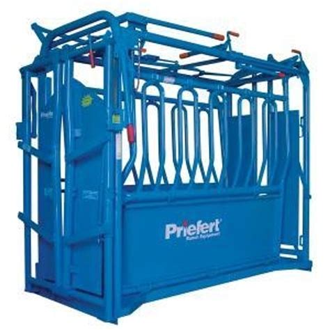 Priefert S04 Squeeze Chute Cattle Working Equipment
