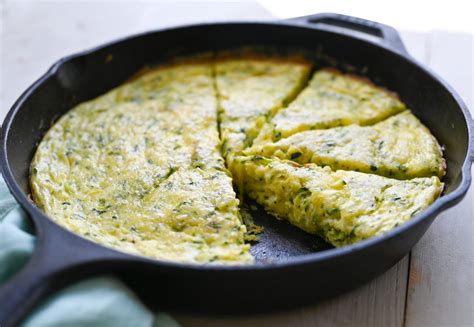Zucchini And Cheddar Frittata Once Upon A Chef