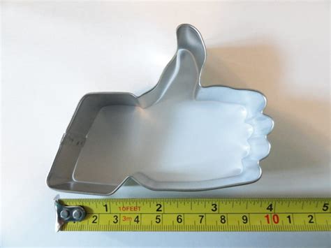 Thumbs Up Cookie Cutter Inches Long Etsy