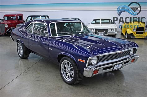 1972 Chevrolet Nova Blue Pacific Classics