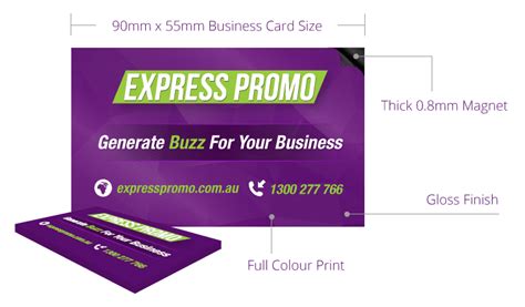 Custom Printed Promotional Fridge Magnet Full Colour Print Bulk Marketing